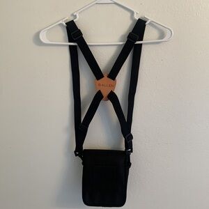 Black Sig Sauer Multipurpose Back Strap Front Carry Bag EUC